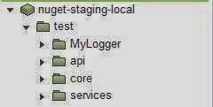 nuget staging local