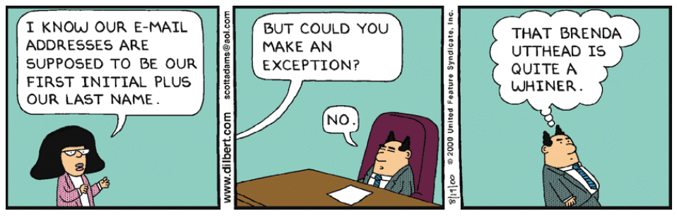 Dilbert Comic Strip by Scott Adams