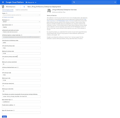 JFrog Artifactory Enterprise Configuration