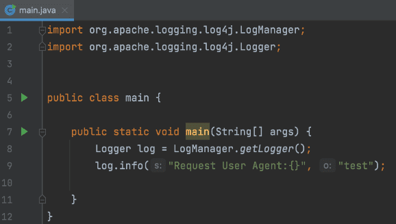 are log4j-api packag users affected by log4shell?