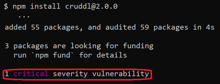 Critical sercurity vulnerability found