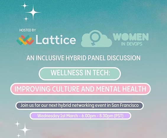 Wellness in Tech: Improving Culture and Mental Health Panel with Shubha Guruaja Rao @Women in DevOps