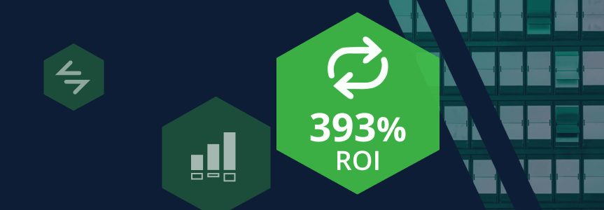 393% ROI banner image