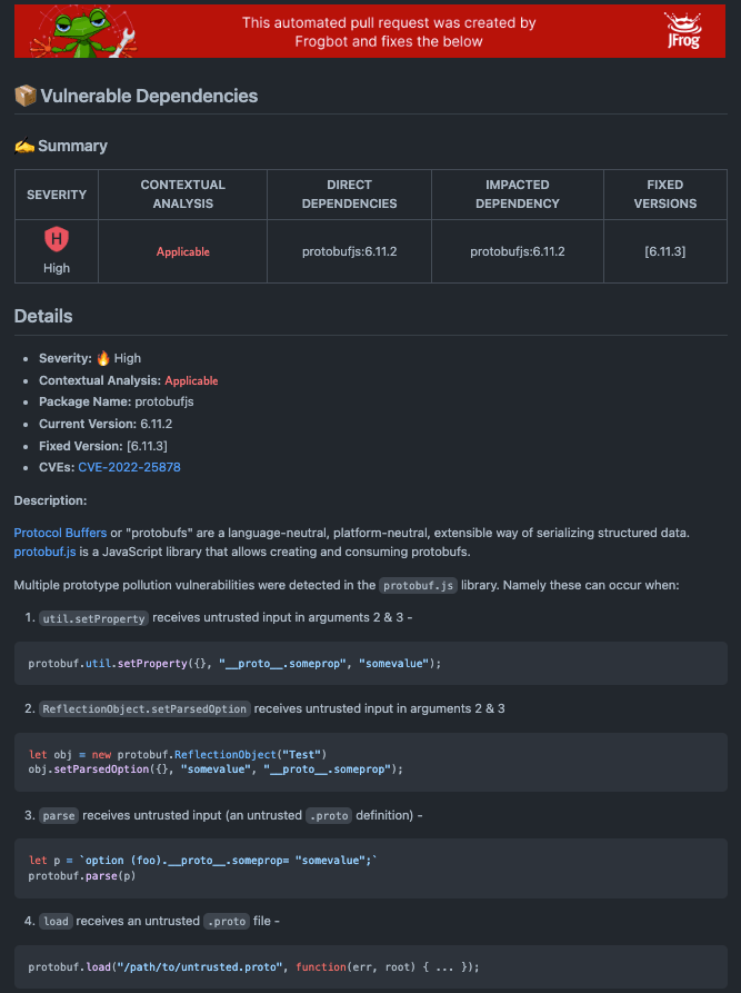 example CVE metadata