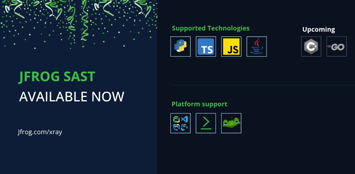 JFrog SAST - Available Now