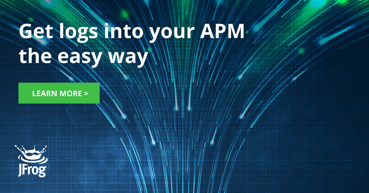 JFrog s SaaS Log Streamer delivers logs to leading APM tools