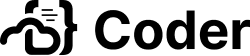 coder logo transparrant strip black 1