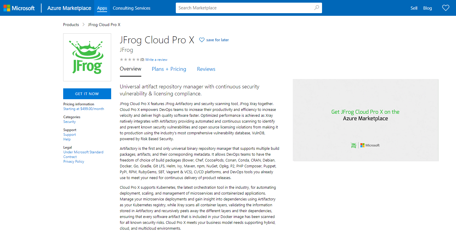 Azure Cloud Pro X Offering